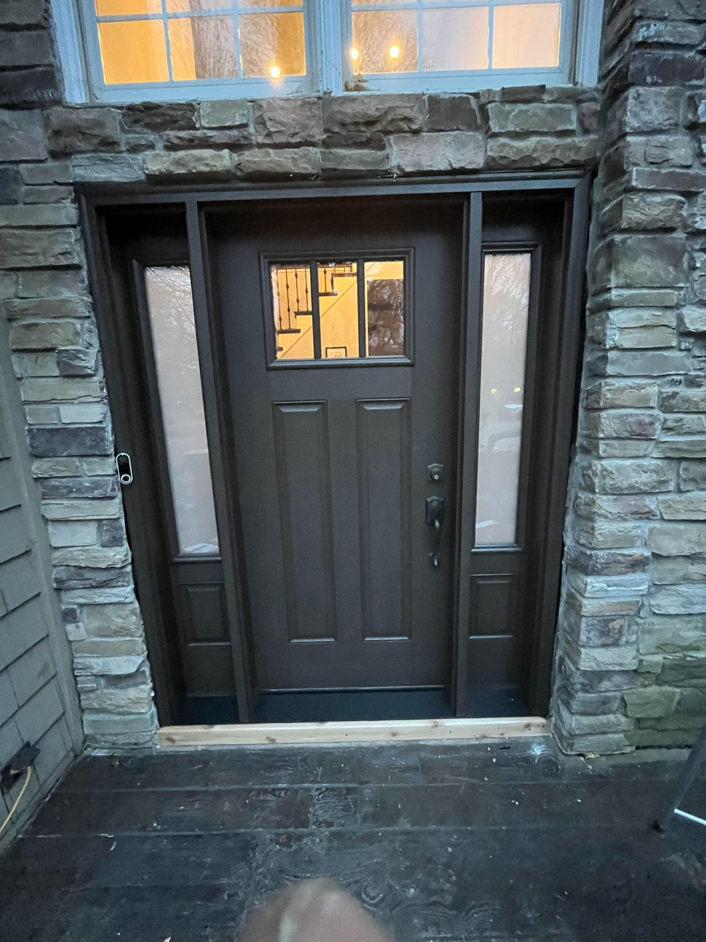 Craftsman entry door