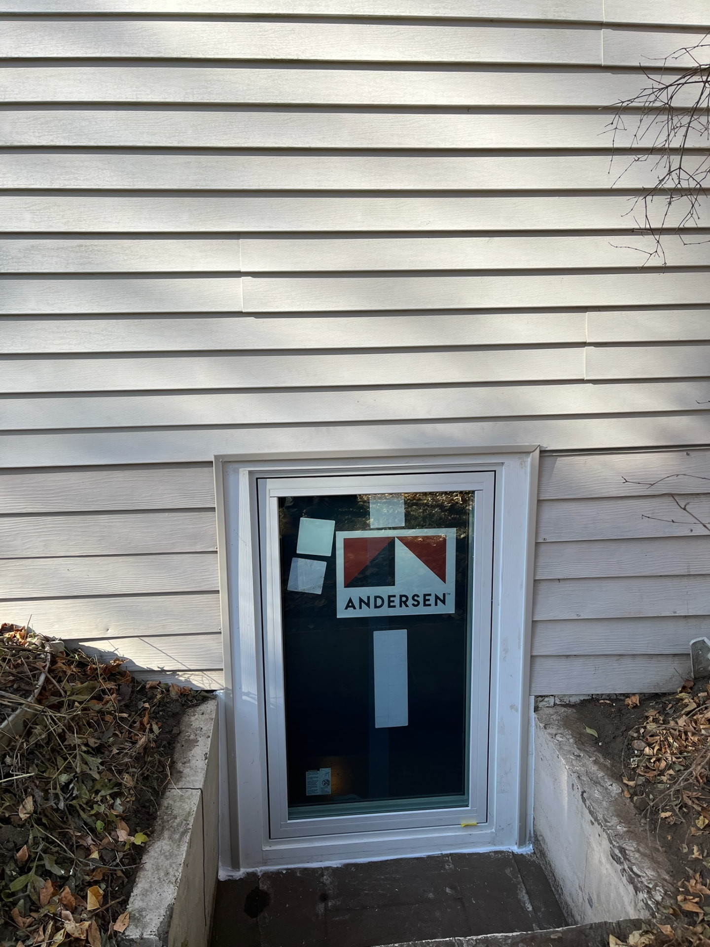 Egress window installation